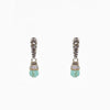 Designer Inspired Drop Earrings in Turquoise