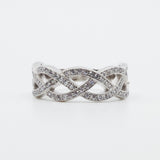Micro Pave Celtic Knot Ring
