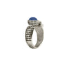 Designer Inspired Open Blue Moonstone ring