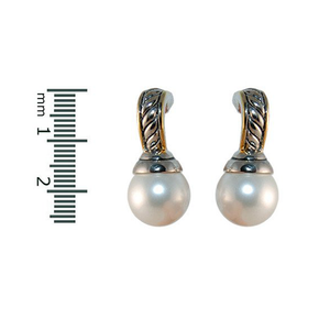 Designer Inspired Pearl Earrings