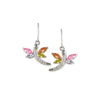Dragonfly Multicolor Marquise Cut CZ Earrings