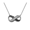 Infinity Necklace W/Pave