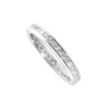 Silver Channel Set Eternity Ring