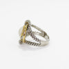 Love Knot Ring in Mother of Pearl