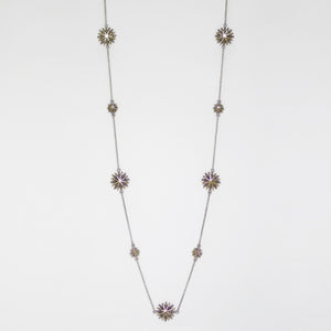 Designer Inspired Starburst 36" Necklace