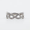 Micro Pave Celtic Knot Ring